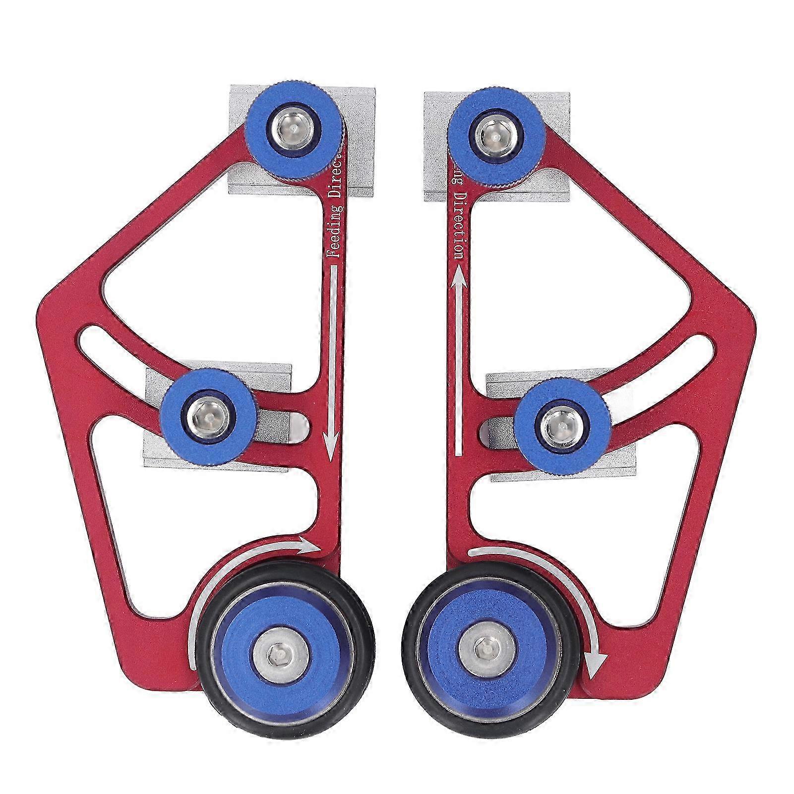 Sliding Blocks Feed Guide Roller for Table Saw Woodworking