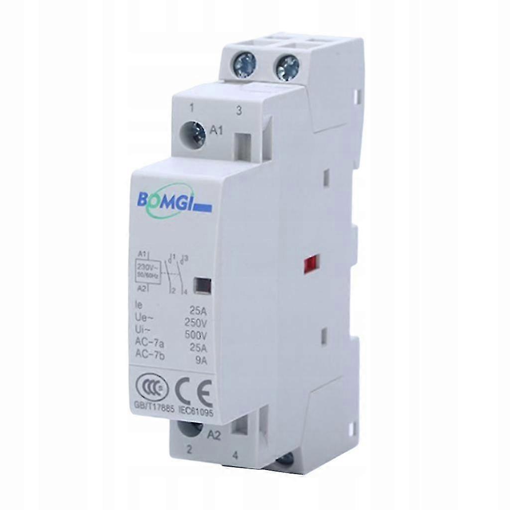 25a 230v 2 Pole Contactor Ac 2 Normally Open Din