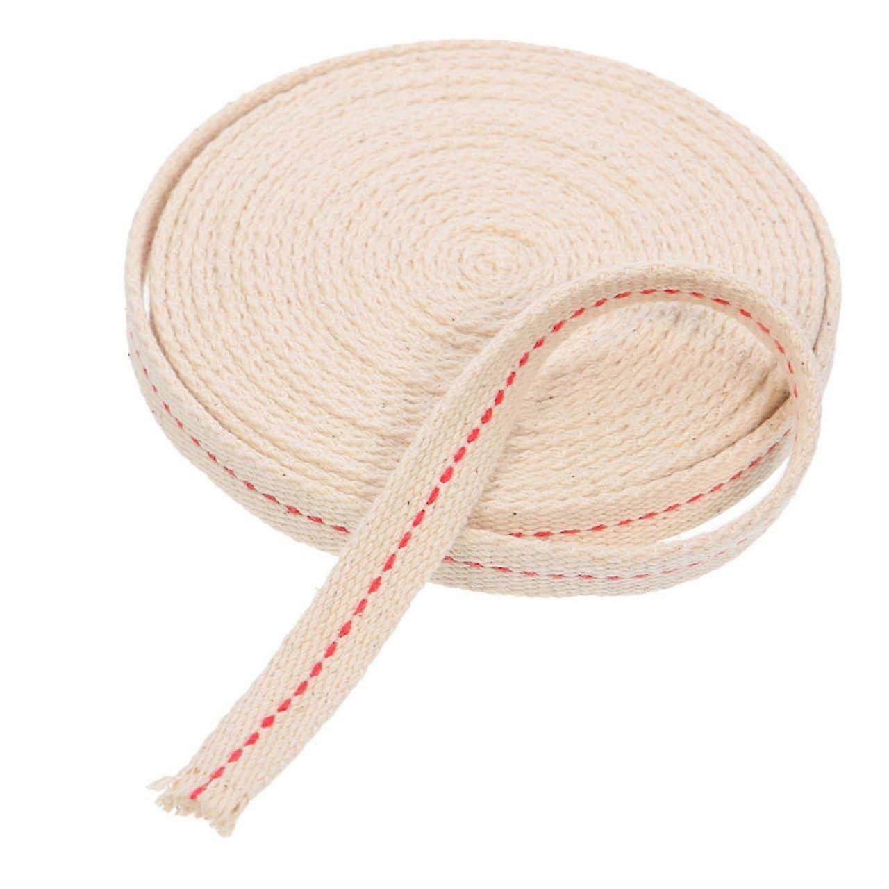 Cotton Oil Lamp Wick Braided Thread for Kerosene Lanterns and Temple Lamps Replacement