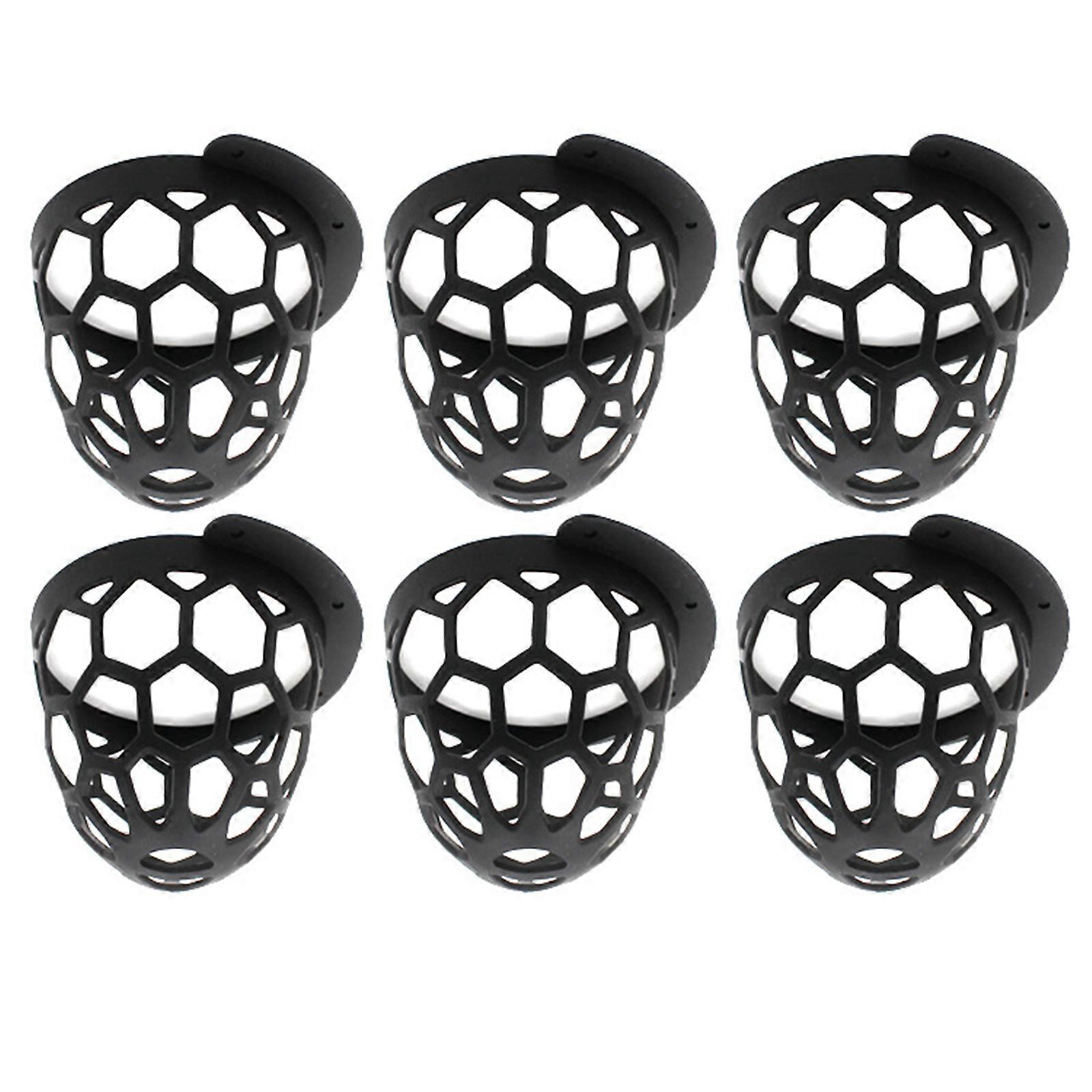 2/6/10/20pcs Plastic Billiard Table Net Billiard Storage Basket Drop Pockets Billiard Ball Storage Pocket For Pool Table Multicolor