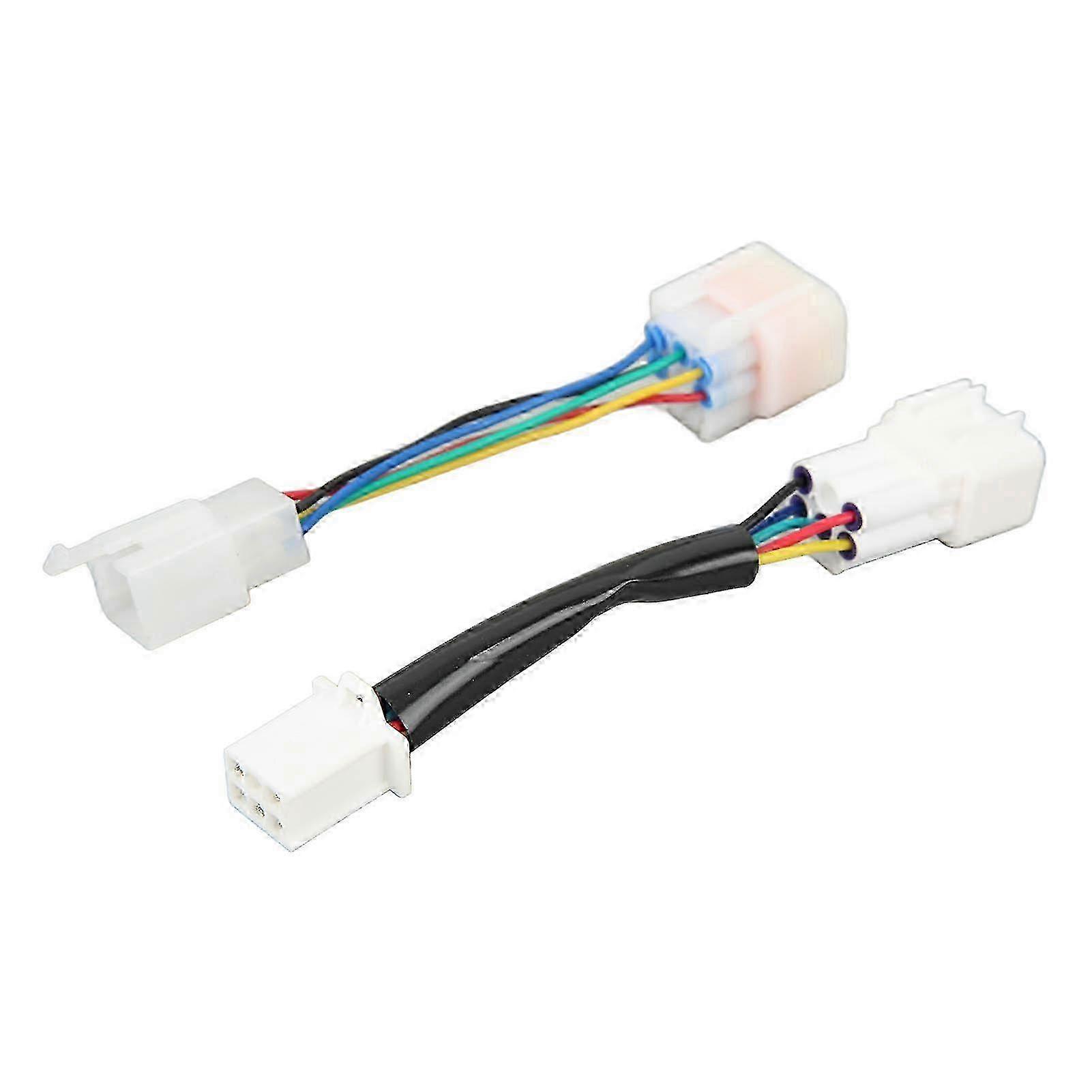 Electric Motorcycle Hall Sensor Adapter 2PCS IP67 Waterproof High Efficiency Sensitive Controller Connection