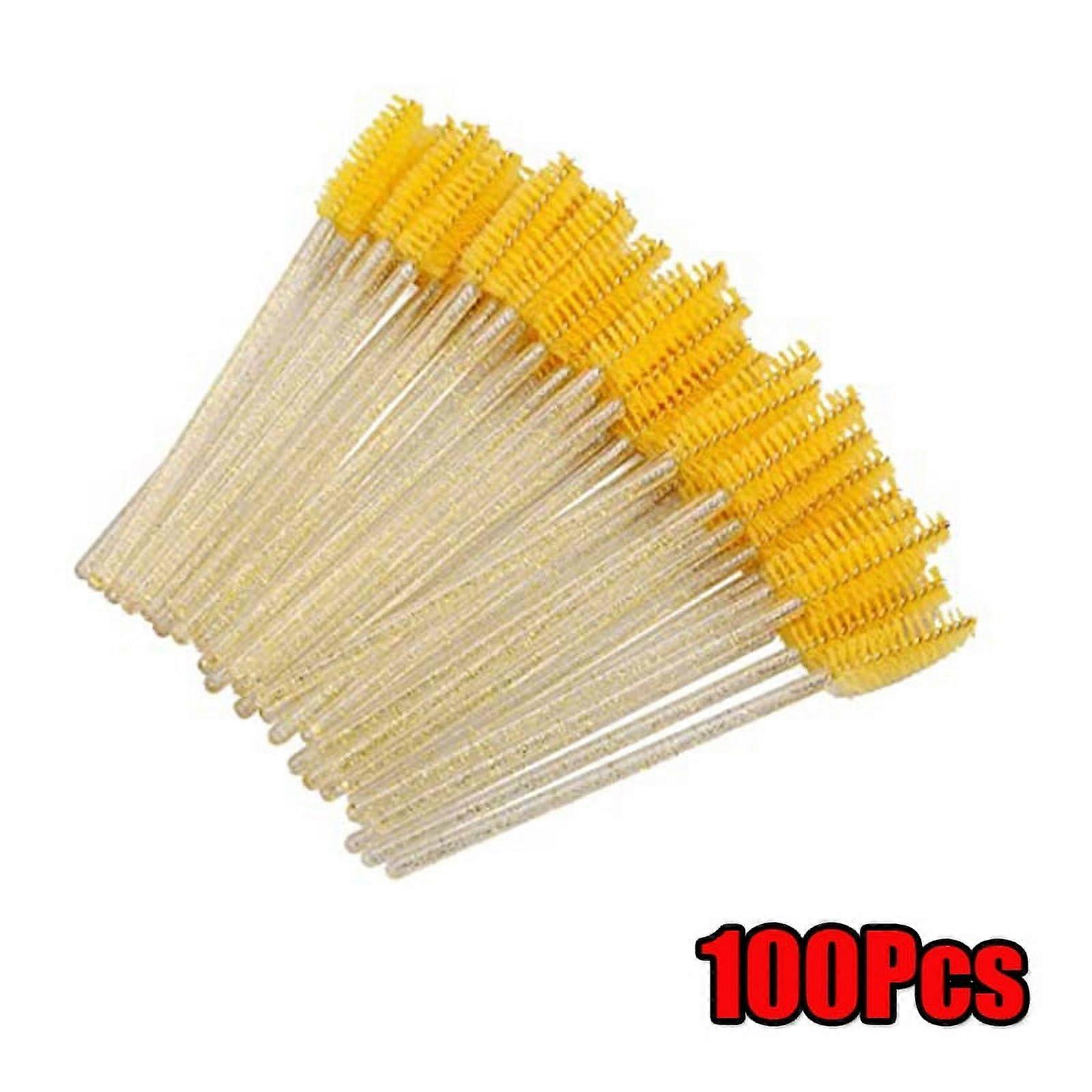 Dicasser 100 ks krištáľových štetcov na mihalnice, aplikátorov a make-upových súprav