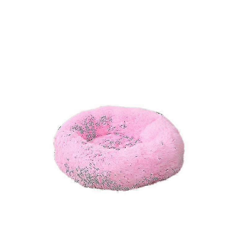 Washable Donut-Style Plush Bed for Cat & Dog - Calming and Comfy