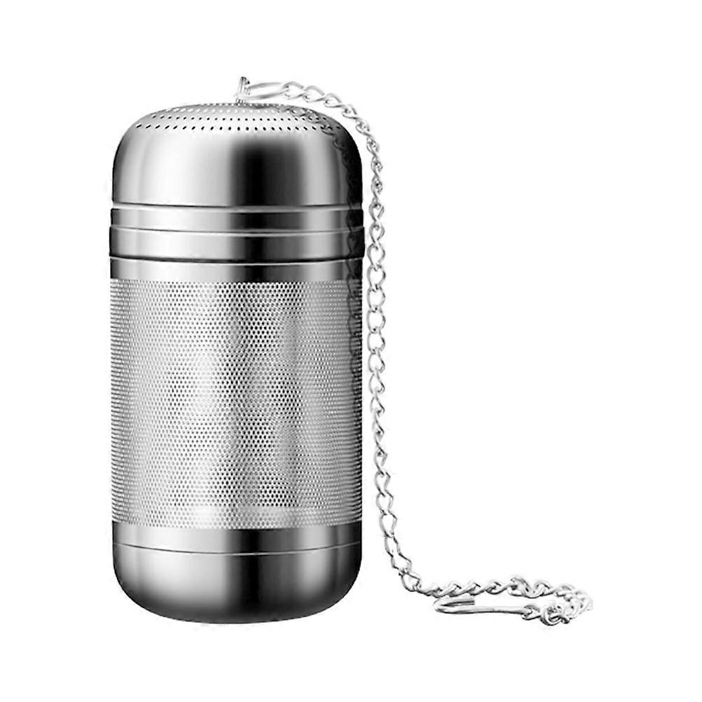 Stainless Steel Tea Infuser Strainer Filter Diffuser Basket Mesh Separation S