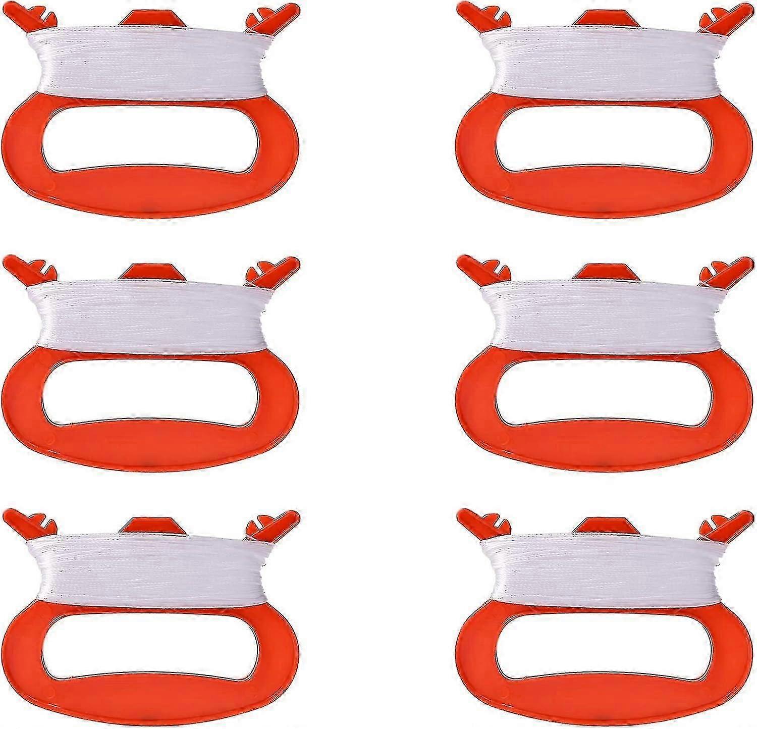 50m Kite Line, 6 Pcs Kite Line Winding Board, Kite Flying Tool For Kids, For Parks, Schools, Outdoor Team Activities