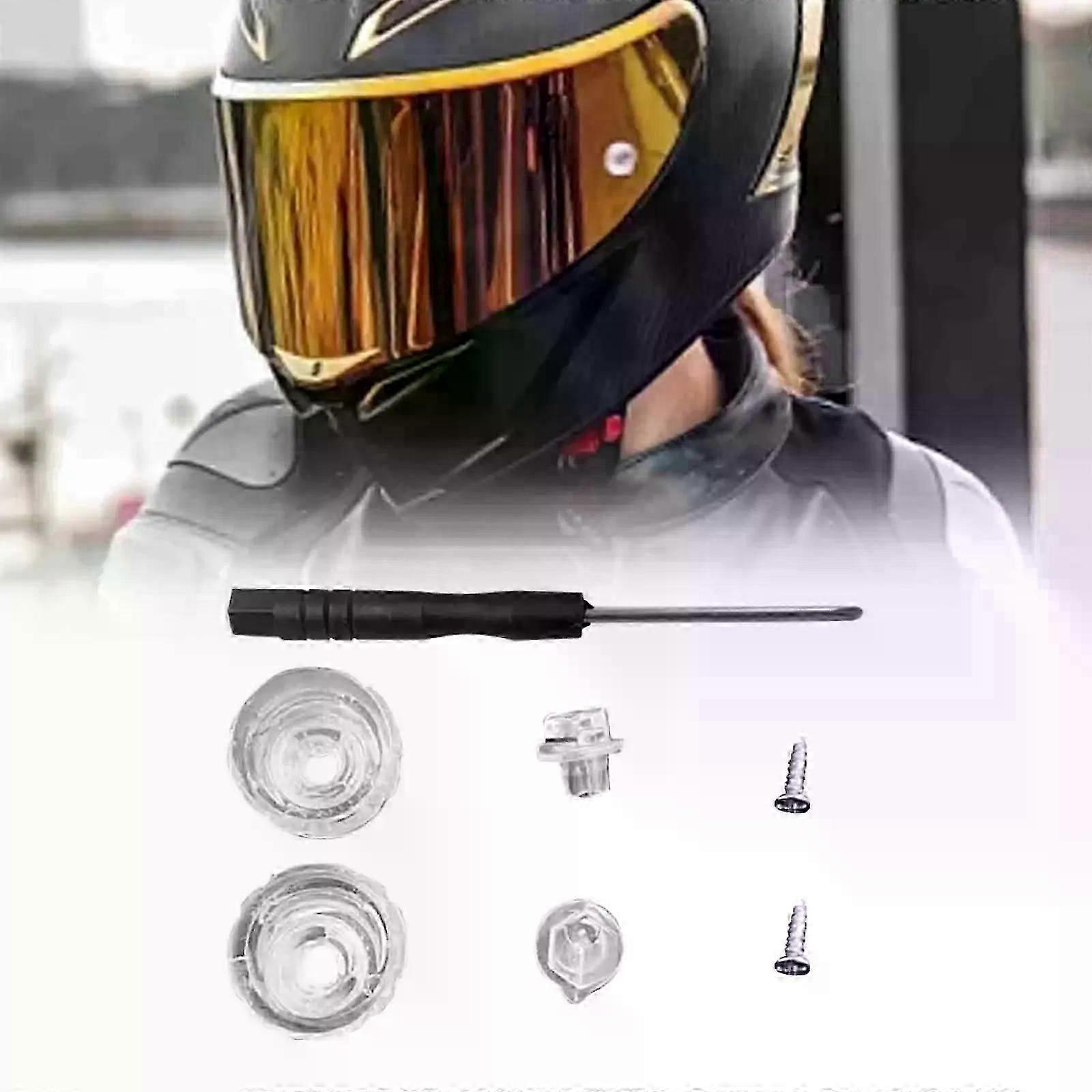 Helmet Visor Pins Wide View Anti Fog Insert Pins for Shoei CW1 Xspirit