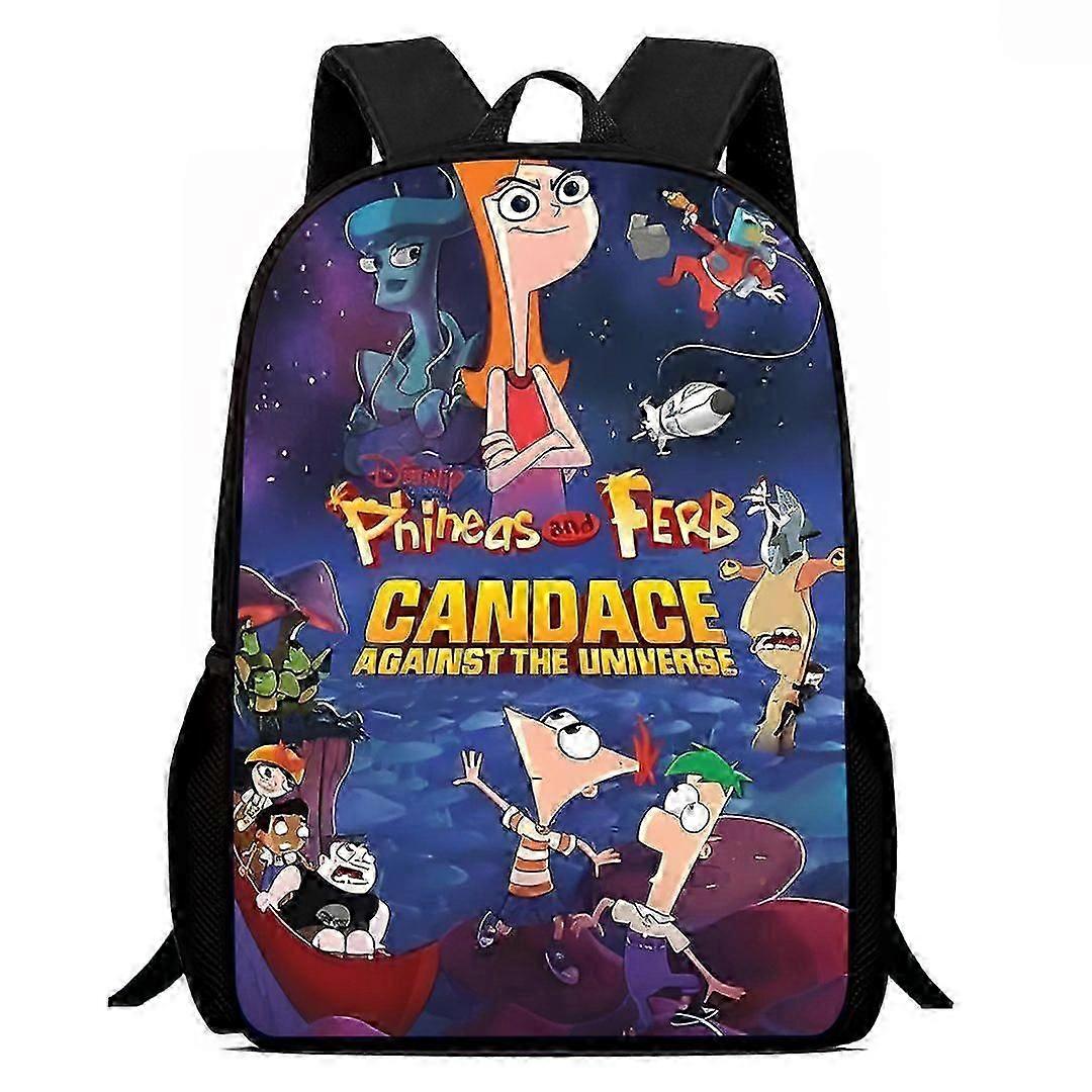 Phineas And Ferb backpack, high-value casual backpack