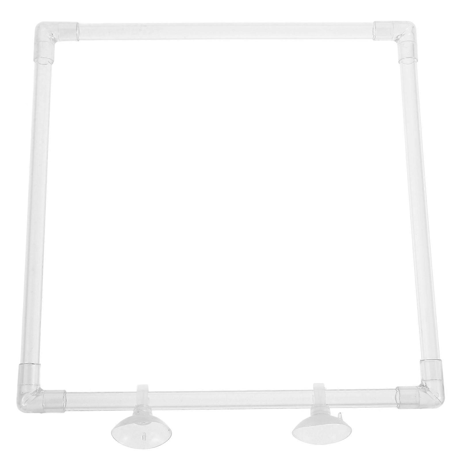 Transparent Acrylic Fish Feeding Ring for Aquarium Feeding Ring