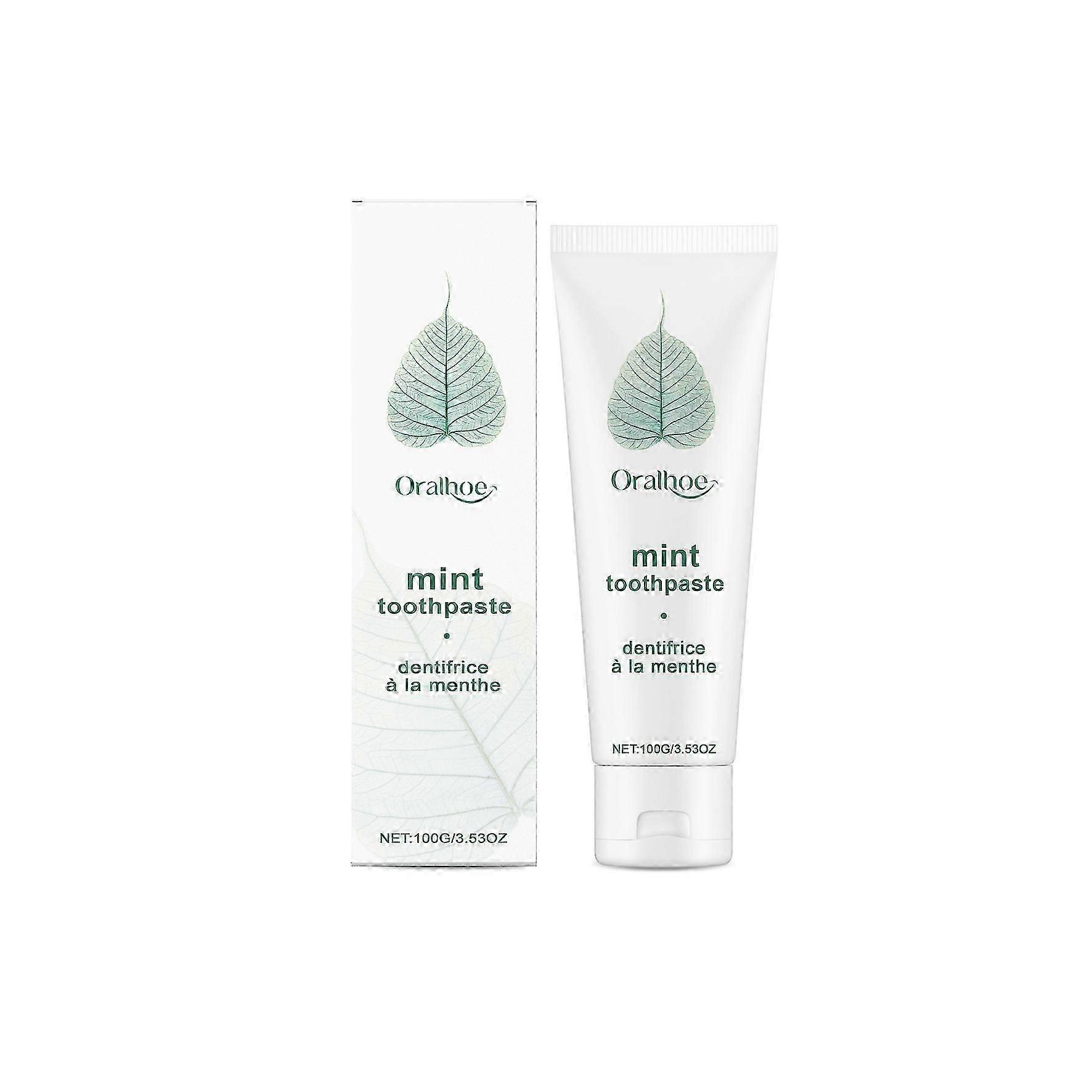 Peppermint Toothpaste - Brightens Teeth