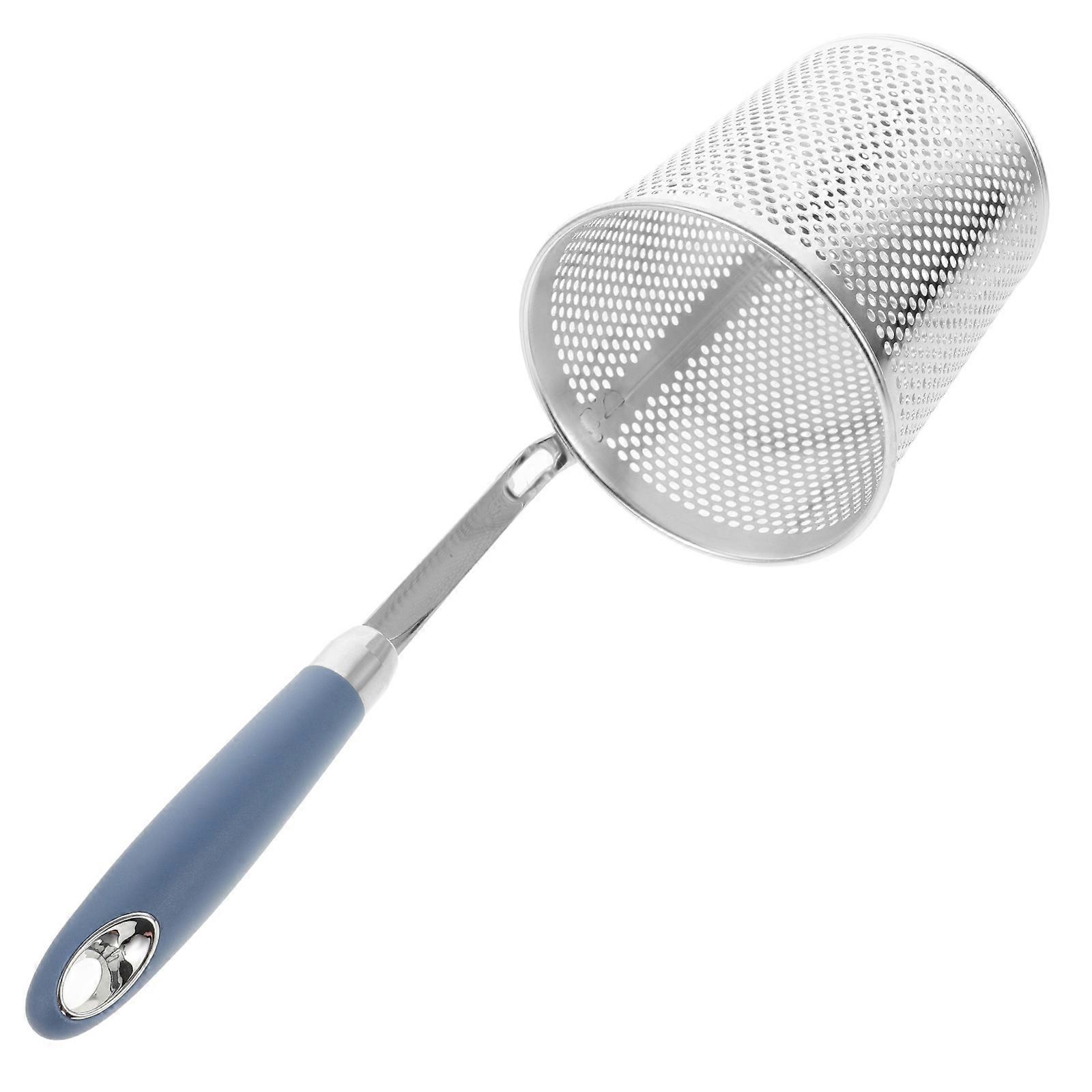 Practical Strainer Spoon Heat Insulation Serving Food 1Pcs