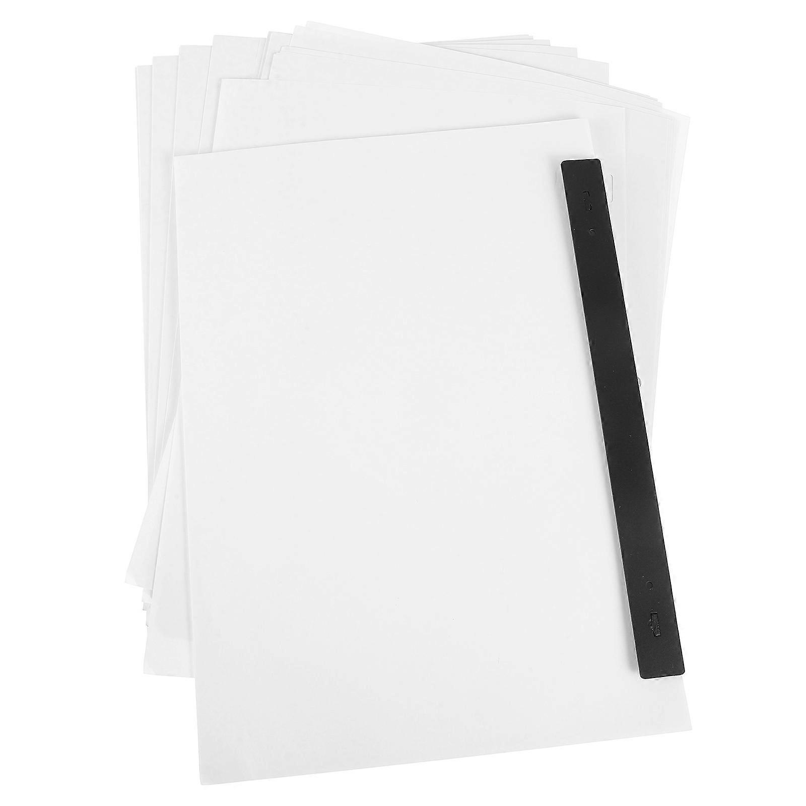 Comics Book Paper for Drawing with Positioning Ruler 200 Sheets White Paper