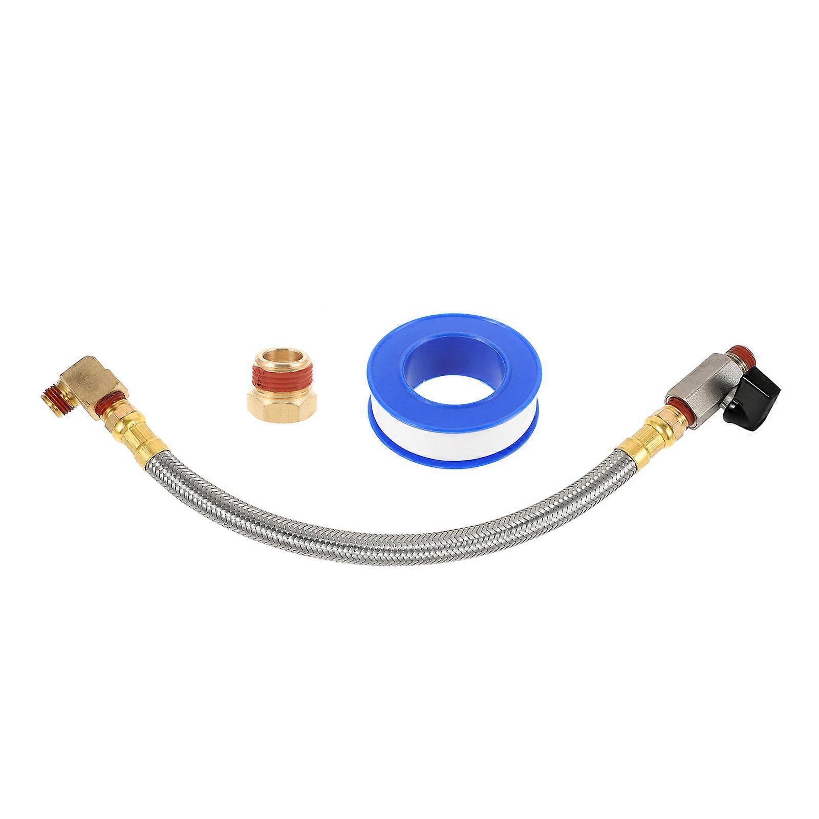 Air Compressor Drain Valve Kit with Brass Material for Precise Control and Durable Performance