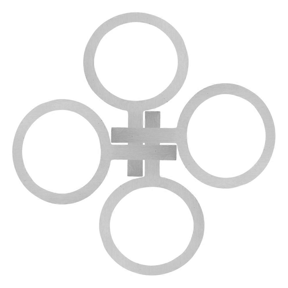 Milk Cup Rim Stainless Steel Baking Cup Protector with Handle 4Pcs