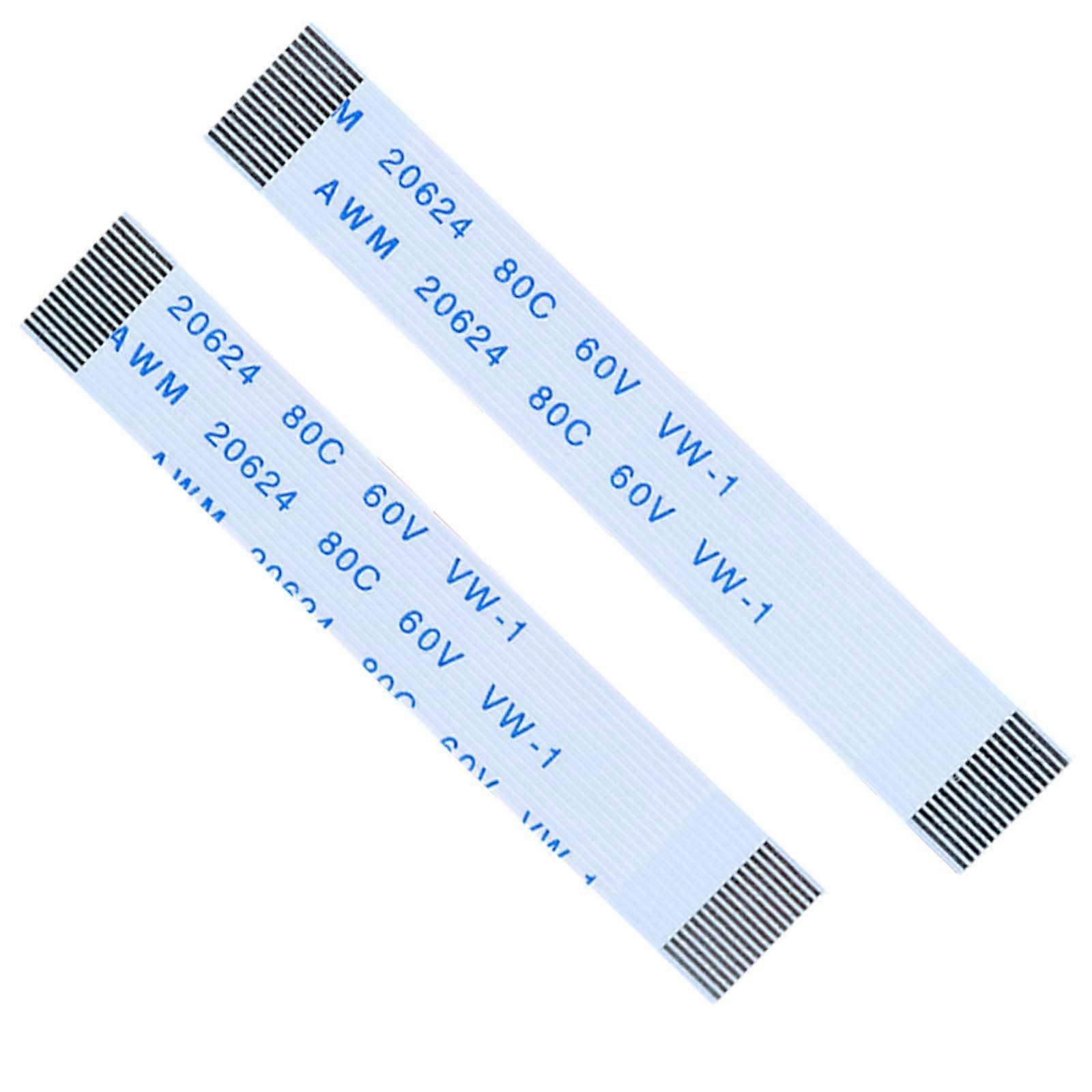 4 Pairs 16 Pin Ribbon Flex Cable Replacement for PS5 Controller Touchpad L1 L2 R1 R2