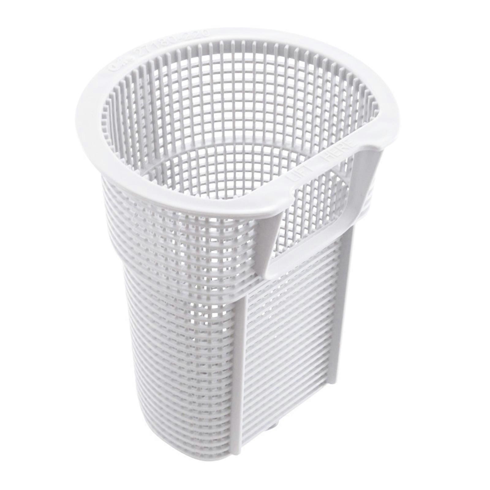 Pool Pump Basket Replacement Weatherproof Design Efficient Debris Collection Plastic Texture for Filtrations Systems Multicolor