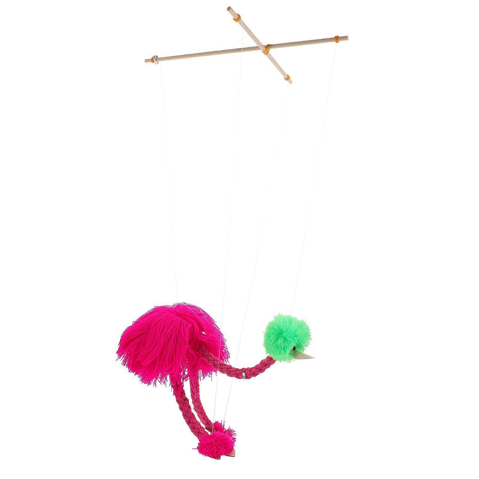 Ostriches Marionette Puppet Plush Animals Marionette Puppet Show Toy Interactive Plush Toy