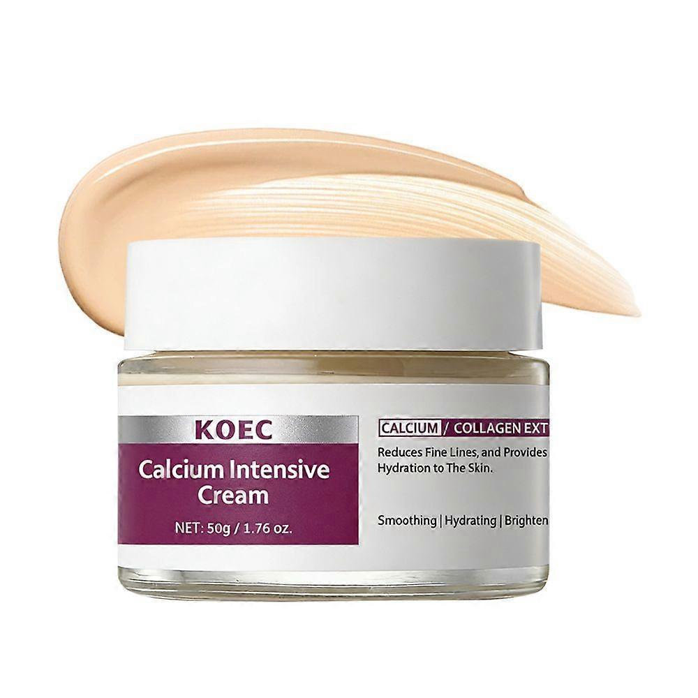 Calcium Intense Ampoule Plus with Collagen Moisturizing Essence Firming Smoothing Brightening Revitalizing Hydrating Face Serum