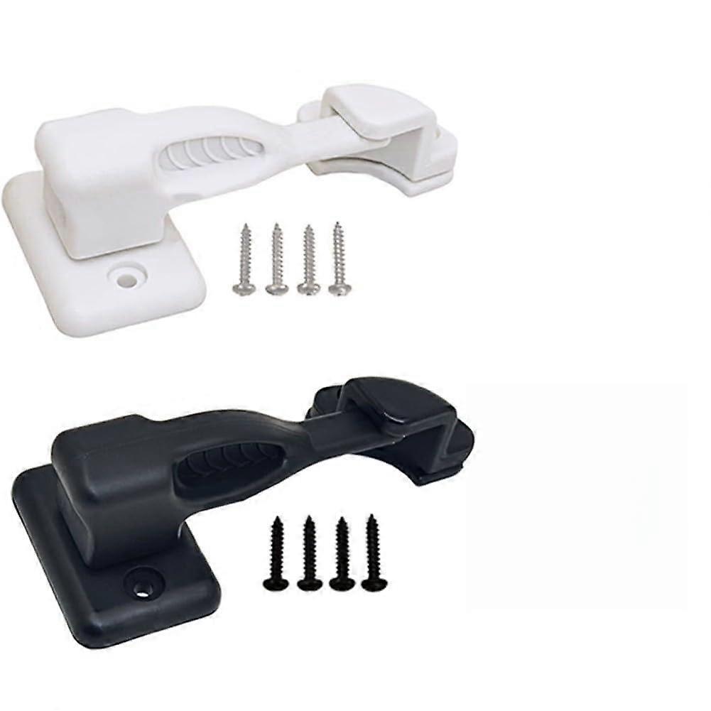 RV Cabinet Latch Durable Nylon with Secure Locking for Boats and Home Storage WeatherResistant