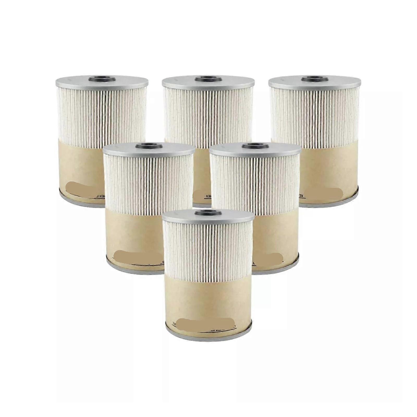 PF9804 Oil Water Separator Filter 6 Pack Fuel Water Separator for Engine Protection