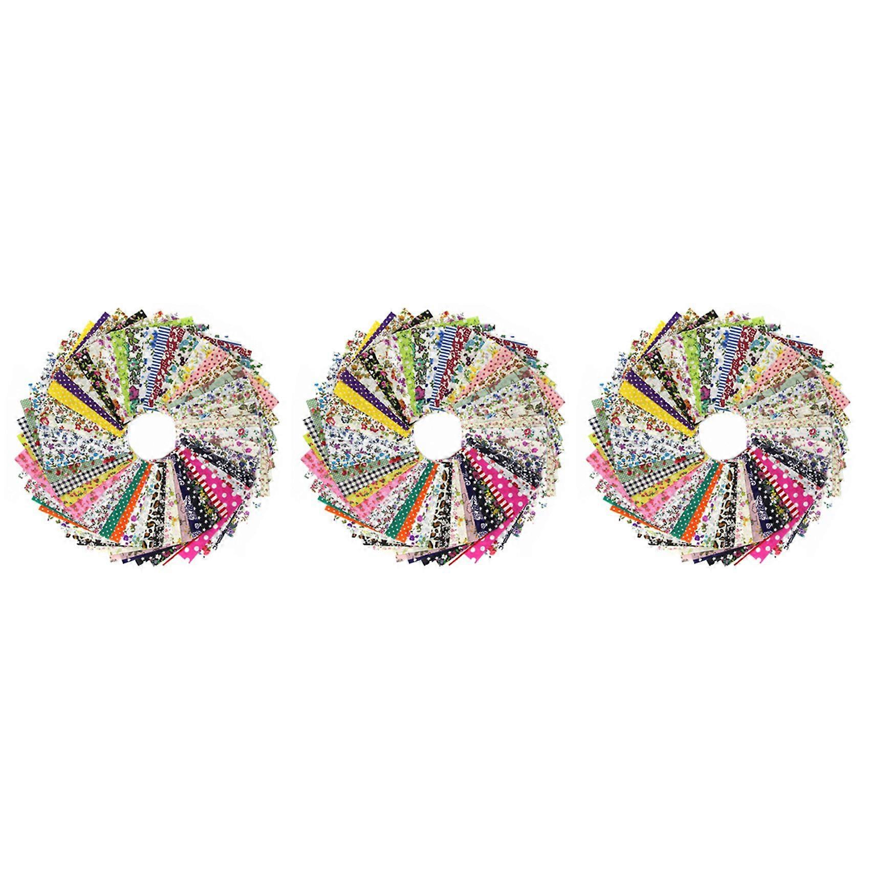 DIY Quilting Patch 180Pcs 10cmx10cm Charm Pack Cotton Fabric Patchwork Bundle Fabrics Cloth Sewing