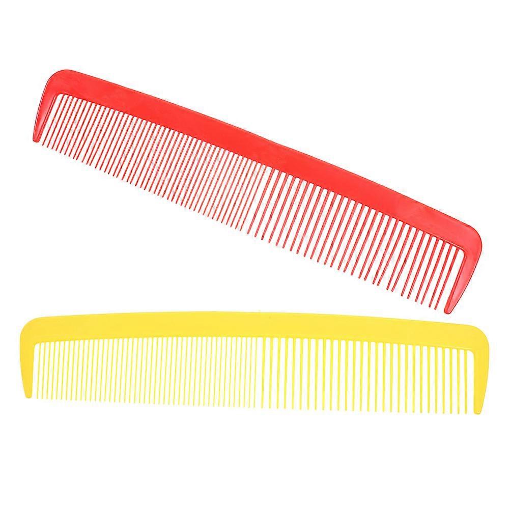 Huge Comb Prop Carnival Costume Comb for Barber Comedy 2Pcs Plastic