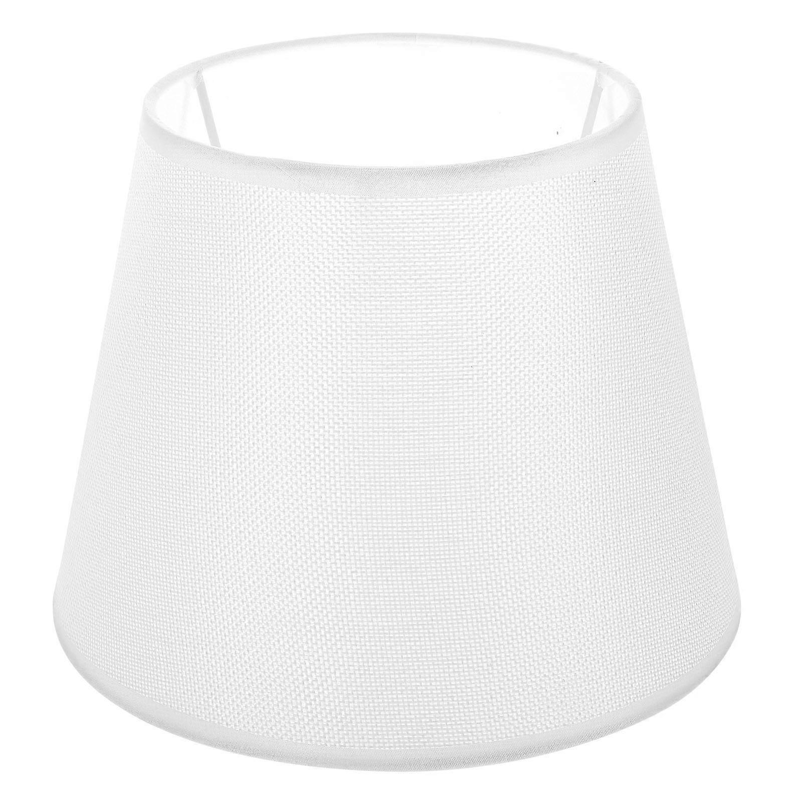 Table Lamp Shade Fabric Replacement for Bedside Lamp Shade White