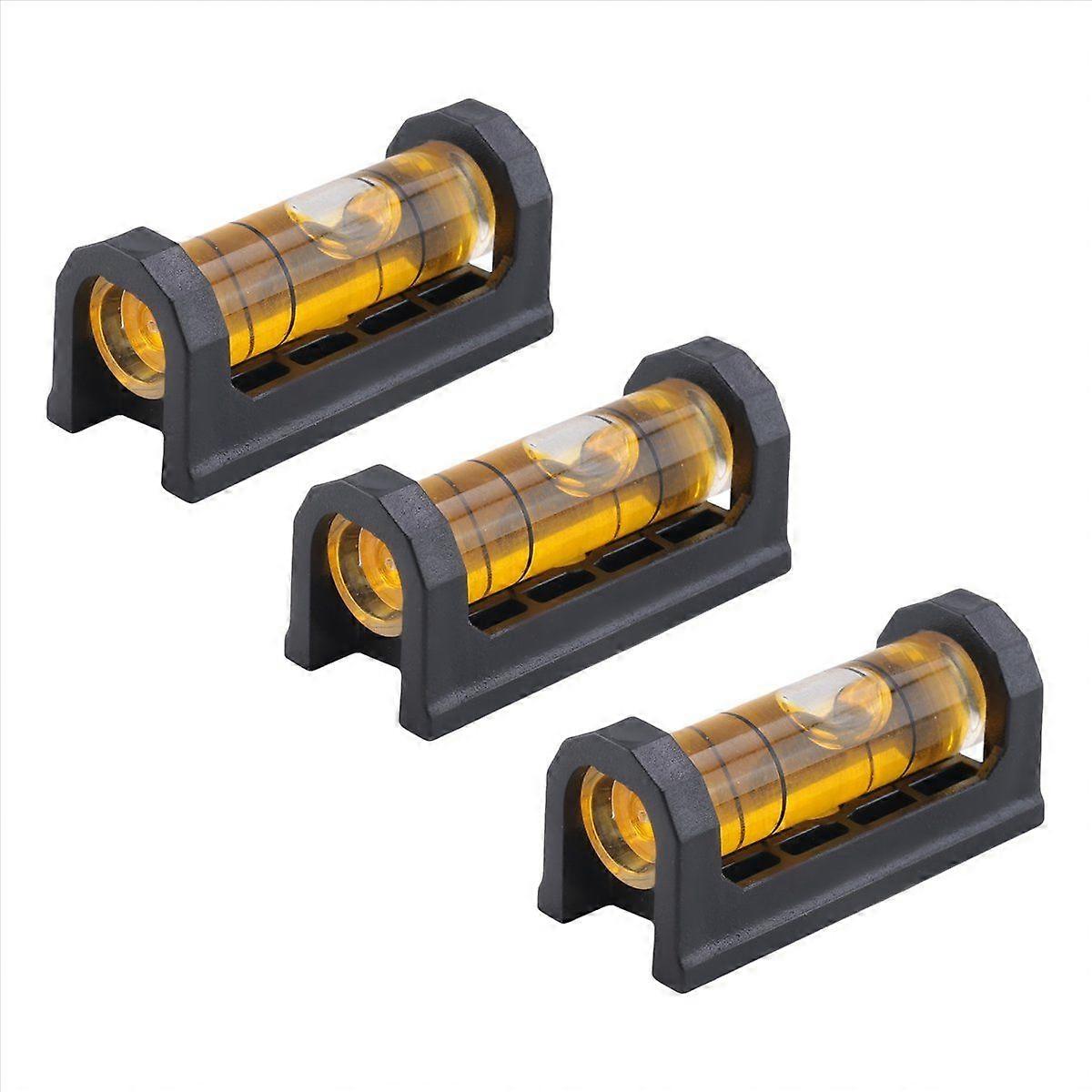 3Pcs Magnetic Level Scope Leveling Magnetic Bubble Spirit Leveling Tool
