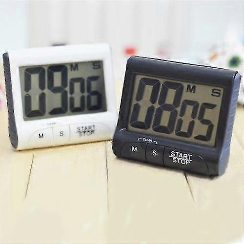 2026 Suitable Large LCD Digital Screen Kitchen Timer Count-Down Back Stand Clock Loud Alarm
