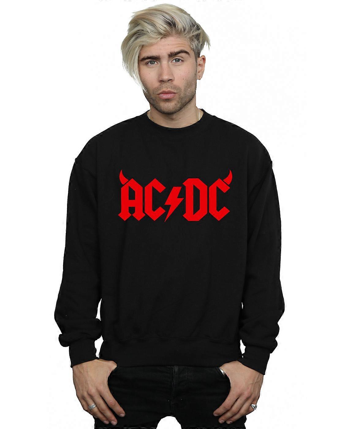AC/DC Uomini's Corni Logo Sweatshirt