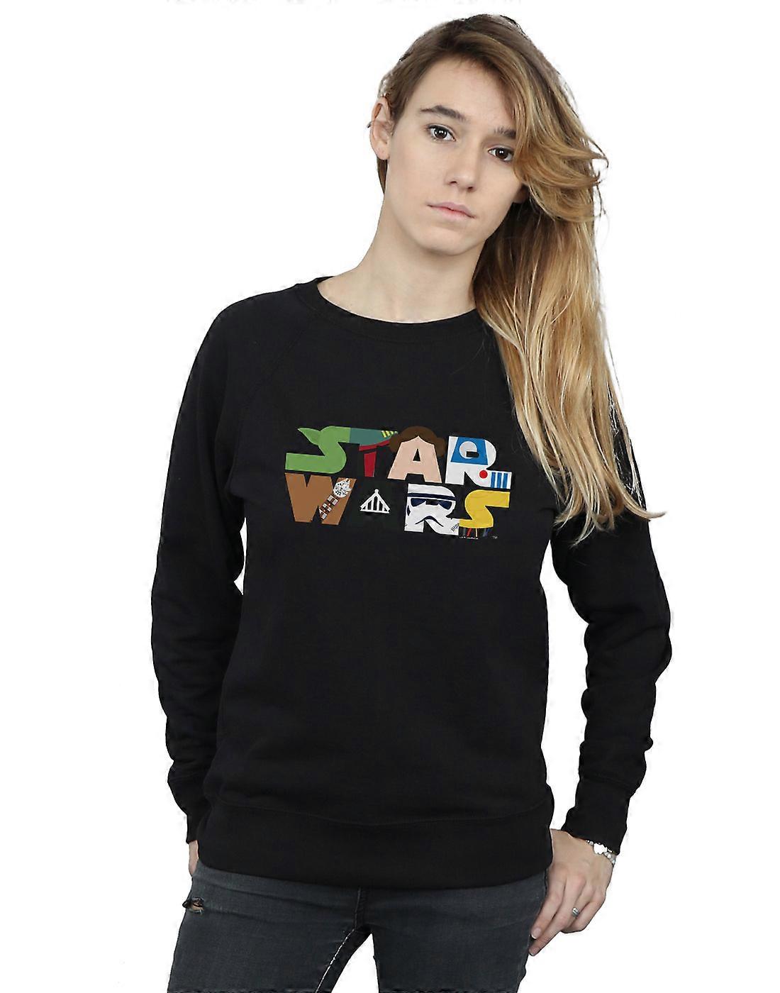 Star Wars Women's Character Logo Sweatshirt