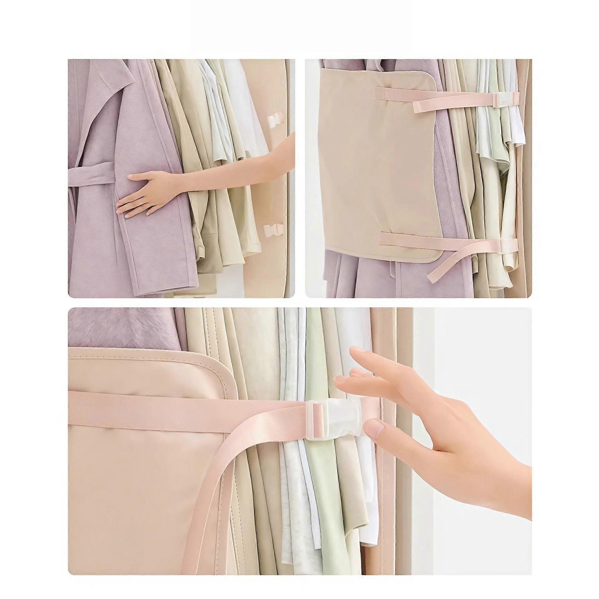 Compression Storage Board Clothes Dust Cover Wardrobe Storage Artifact Foldable Fabric Down Jacket Coat Pressure Storage Bag