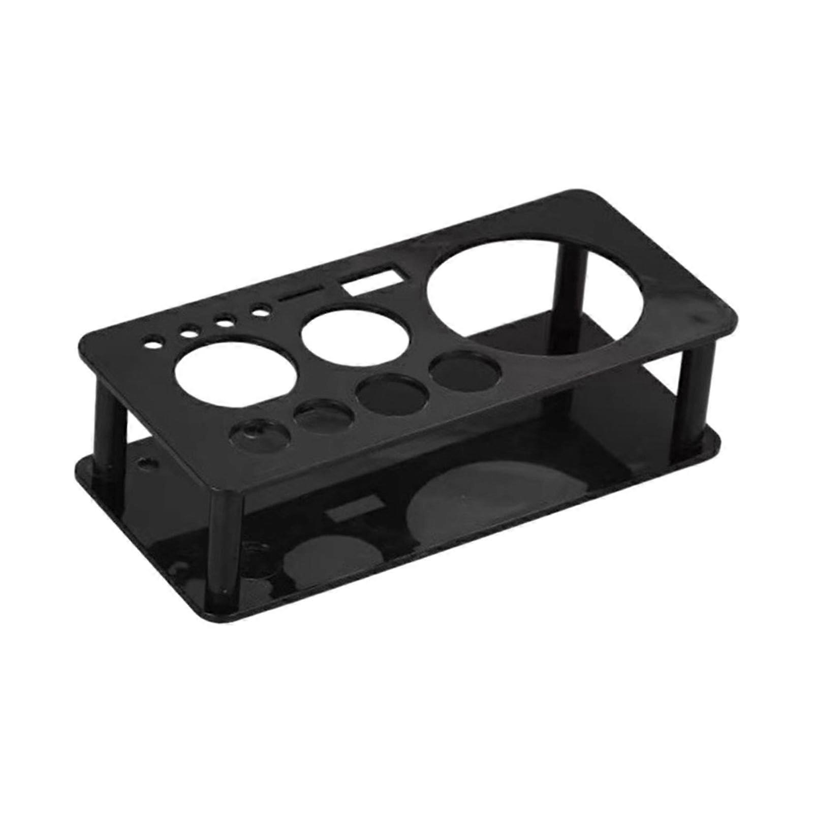 Bartender Kit with Stand, Professional Cocktail Shaker Set Organizer, Scratchproof Barware Storage