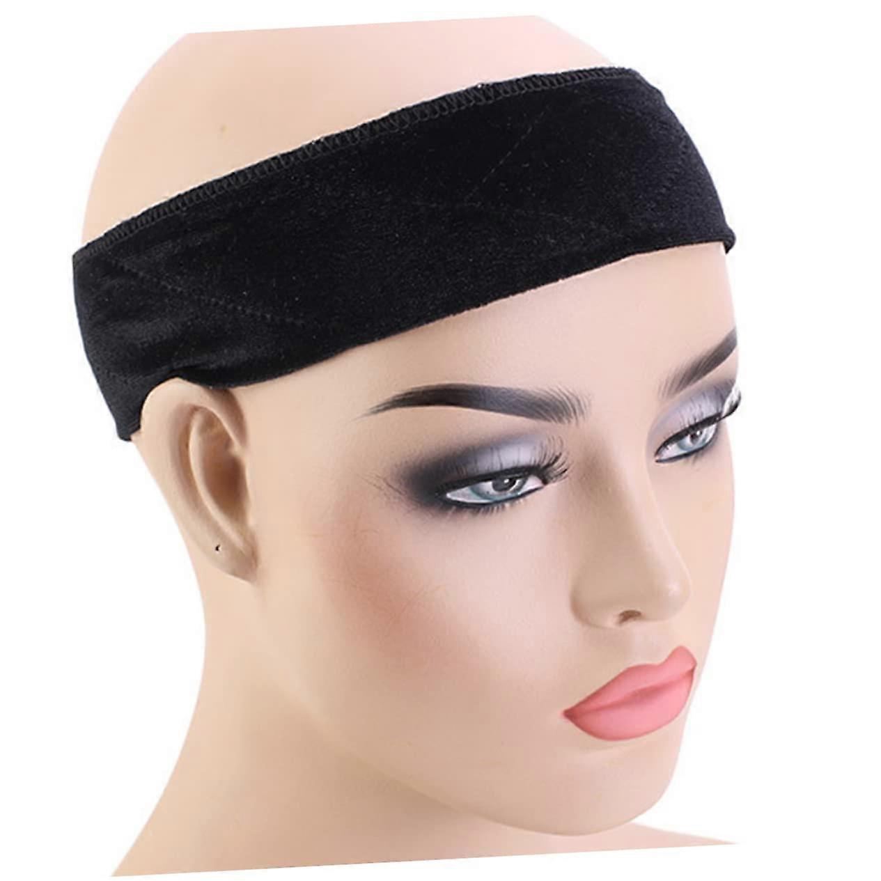 Adjustable Wig Headband with Breathable Mesh Wig Cap for Comfortable Daily Wear