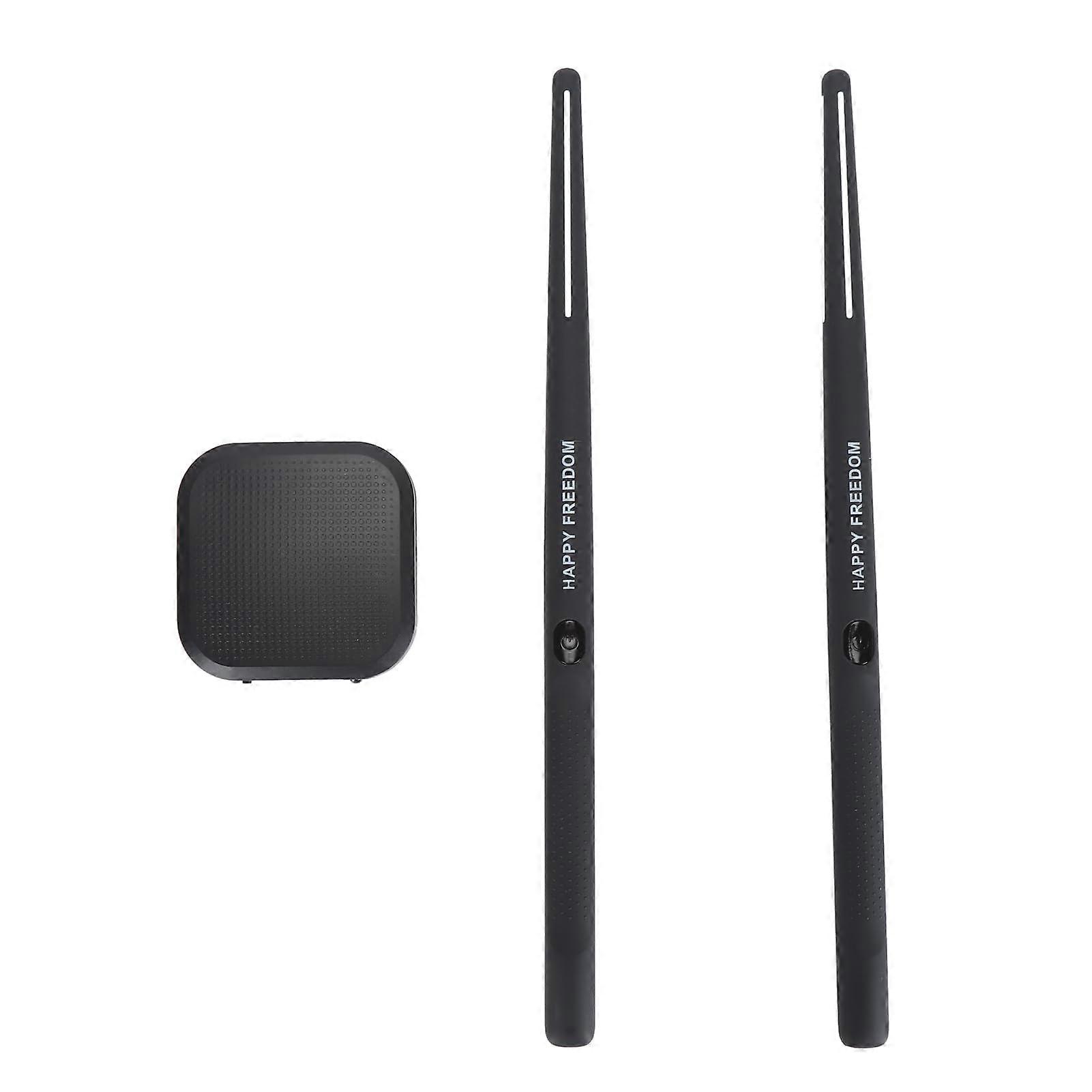 Electronic Drum Set with Realistic Motion Sensing and Instant Audio Feedback, Portable Drum Kit for Practice Anywhere