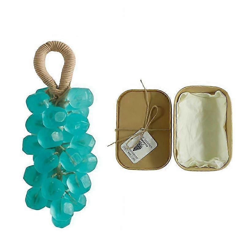 Handmade decorative soap grape shape for home