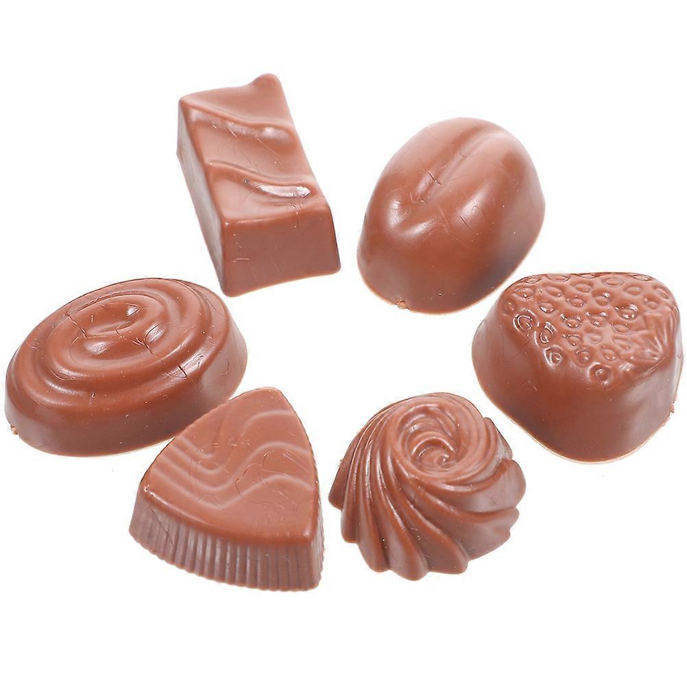 Fake Chocolate Simulated Chocolate Model for Display with 12Pcs Bulk