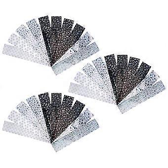 Weihnachtliche Nagelsticker, Goldsticker für Nagelkunst, 30er-Packung