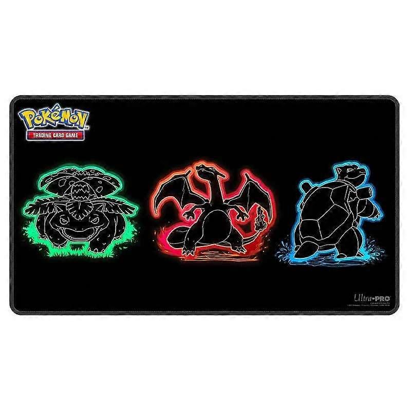 Pokemon Neon Kanto Foil Playmat