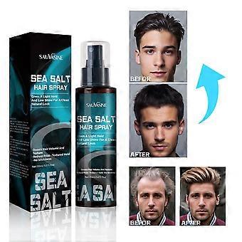 Spray de Sal Marinho para Homens e Mulheres de Cabelo, Spray de Sal Marinho para Homens, Sprays de Textura Volumizadores e Ondas de Praia para Adicionar Volume e Textura