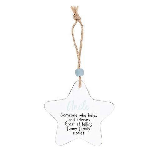 Something Different Uncle Star Hanging Sentiment Sign