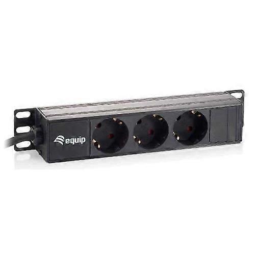 Power strip - EQUIP - 333299 - 16 A - Black - Rectangular
