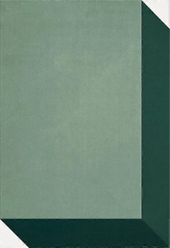 Layered Teklan Box Greens Rug