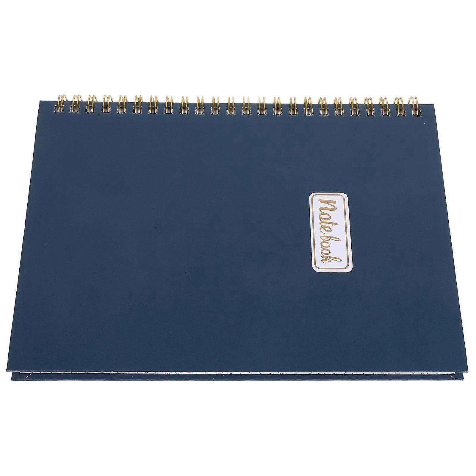 Spiral-Bound Notebook A5 For Note-Taking Journaling Suitable For General Users Portable Size 1Set