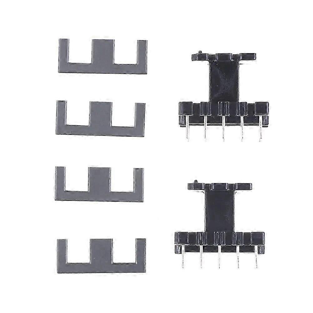 5 Sets EE25 5+5pin Transcompatible withmer Bobbin PC40 Ferrite Core Vertical