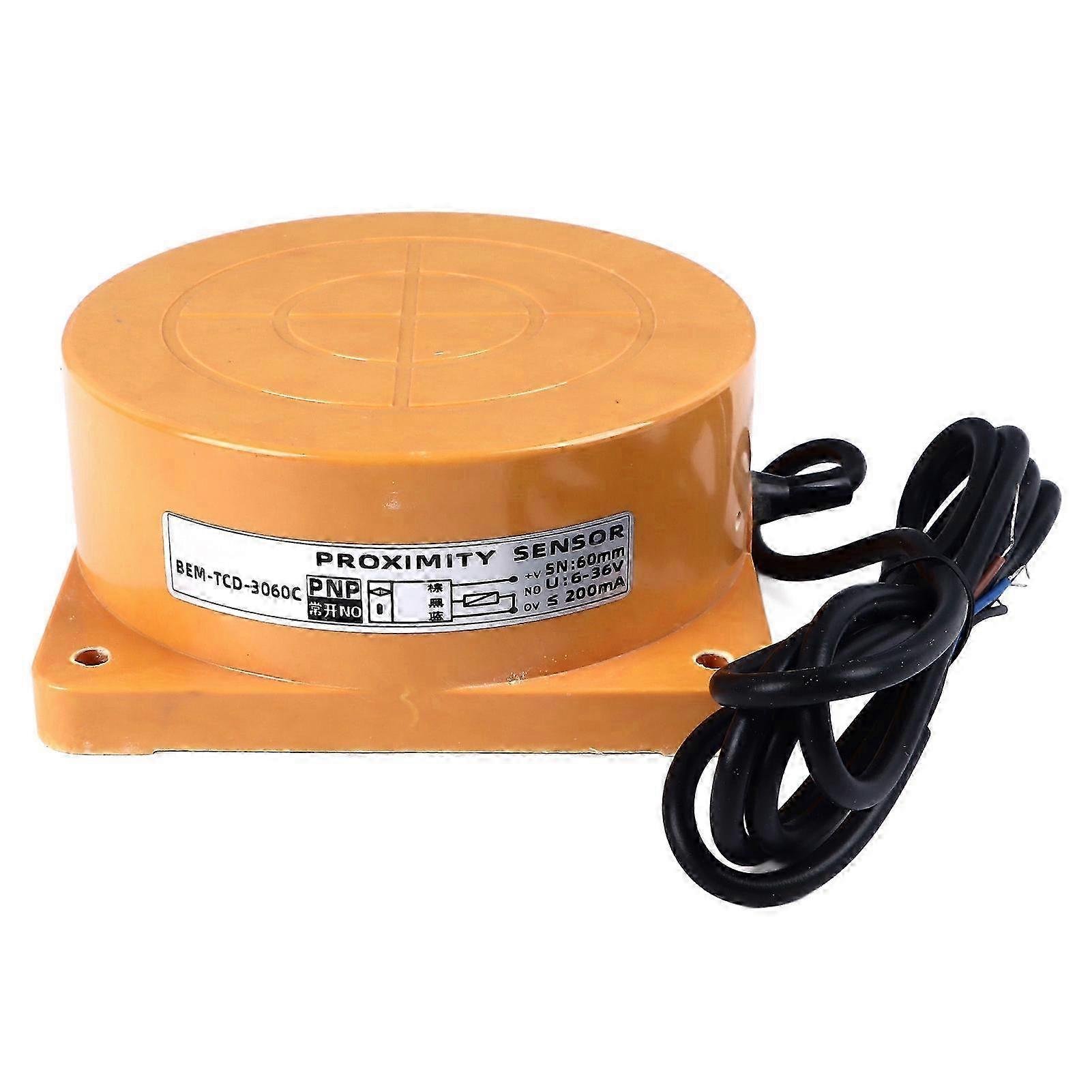 PNP 3 Wire Proximity Switch High Accuracy Trigger Normally Open Inductive Detection Sensor compatible with Metal Objects DC6?36V