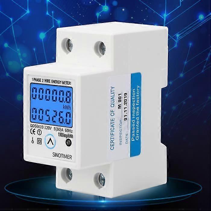 Energy meter - XIS - Single phase - Multifunctional - Power display - Indoor