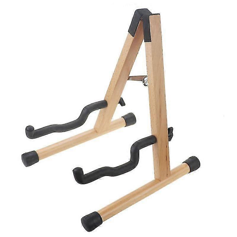 Floor standing stand for folk classical guitar
