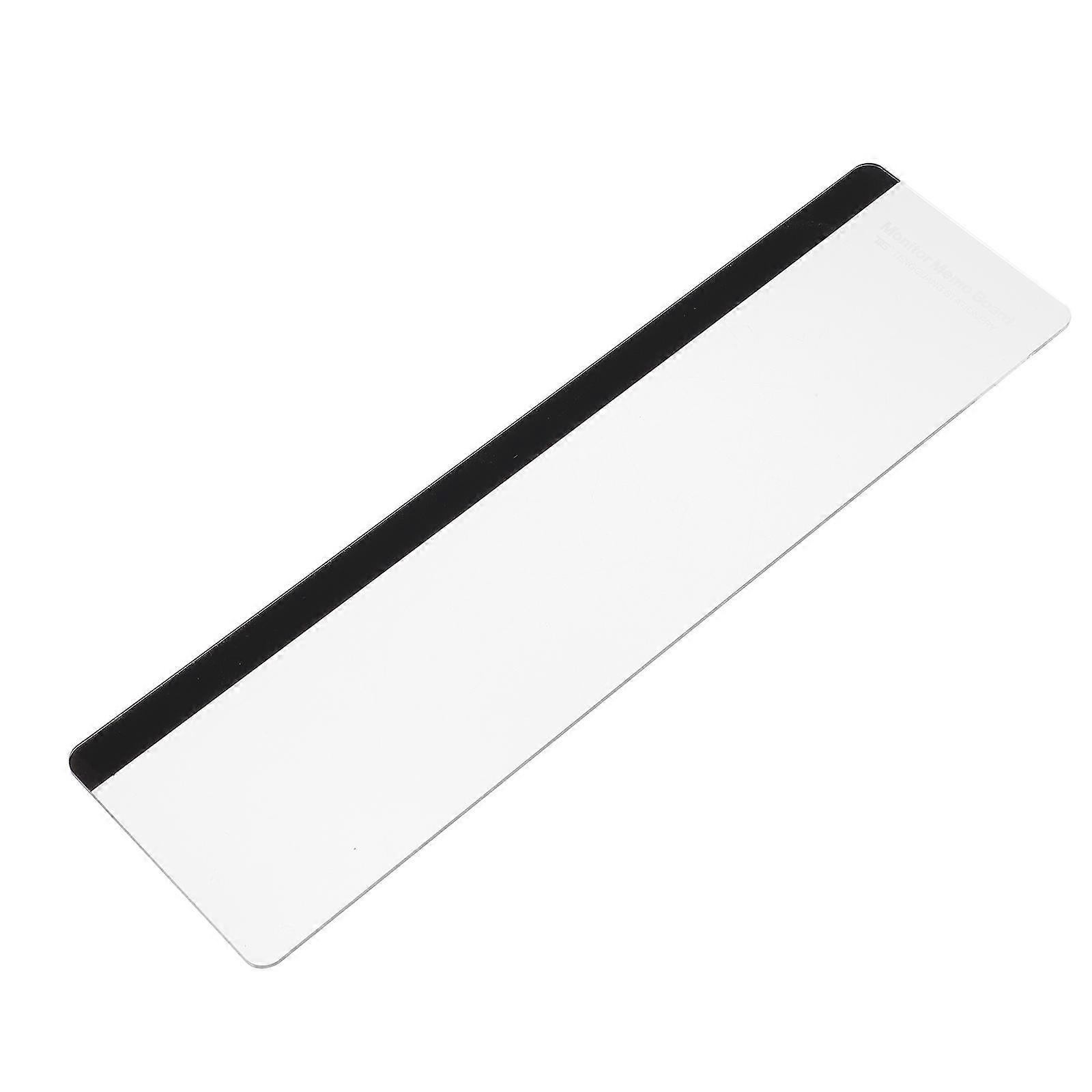 Multi Transparent Acrylic Memo Board for Computer Screen Reminder