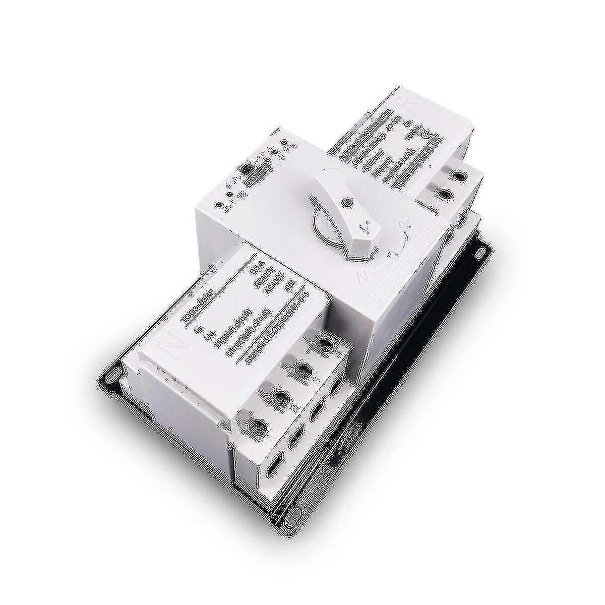 4p 63a Mcb Type Dual Power Automatic Transfer Switch Ats Hk