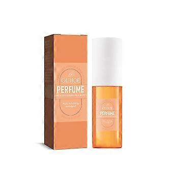 OUHOE Brazilian perfume (orange) for women's dating, fresh, natural, lasting, fragrance free, floral fragrance, body perfume, spray